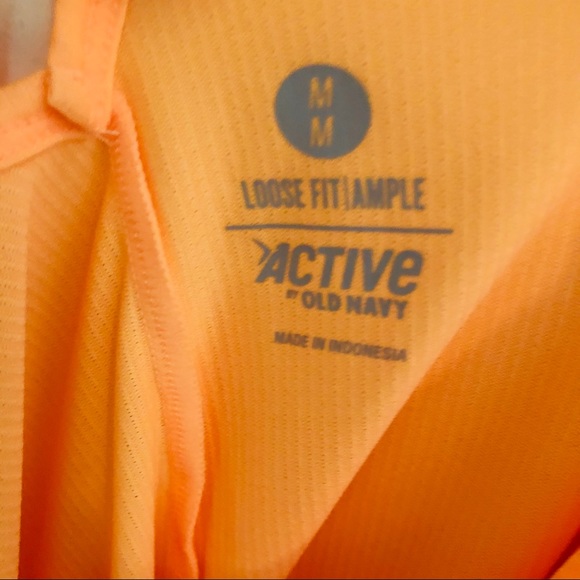 M Active Orange Tank Top - Picture 2 of 4